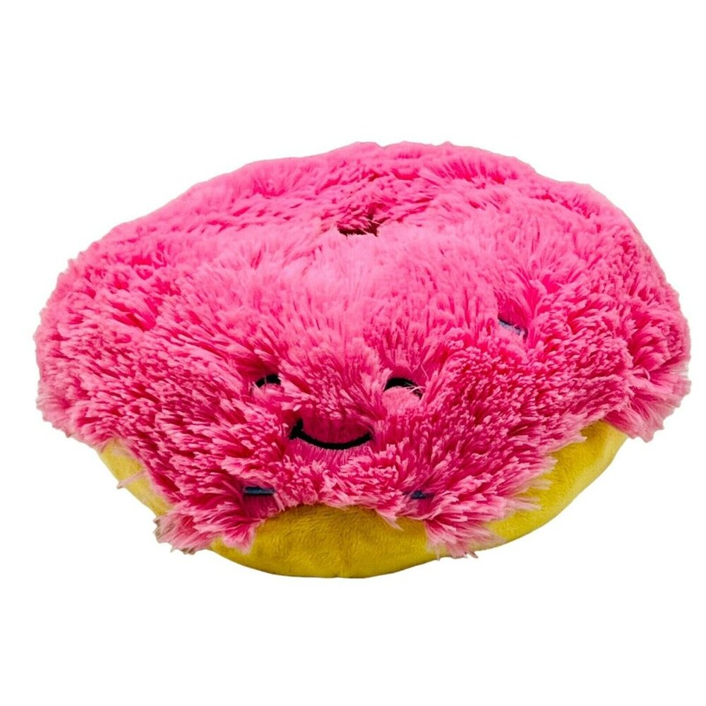 Squishable Pink Frosted Donut Plush Sprinkles 9 inch Stuffed‎ Toy
